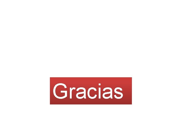 Gracias 