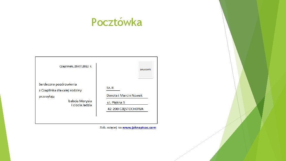 Pocztówka 