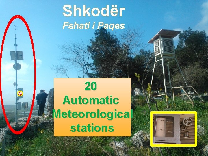 Shkodër Fshati i Paqes W 20 Automatic Meteorological stations 