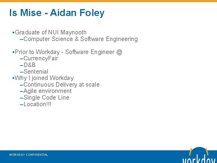 Is Mise - Aidan Foley ▪ Graduate of NUI Maynooth –Computer Science & Software