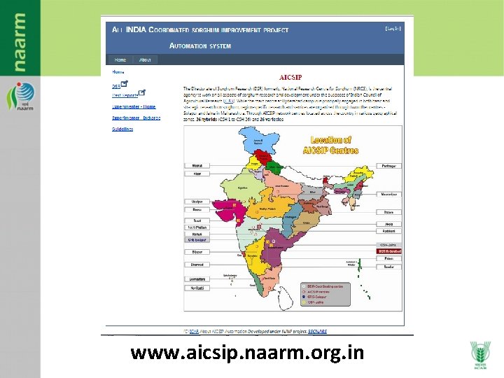 www. aicsip. naarm. org. in www. aicsip. naarm. org. in