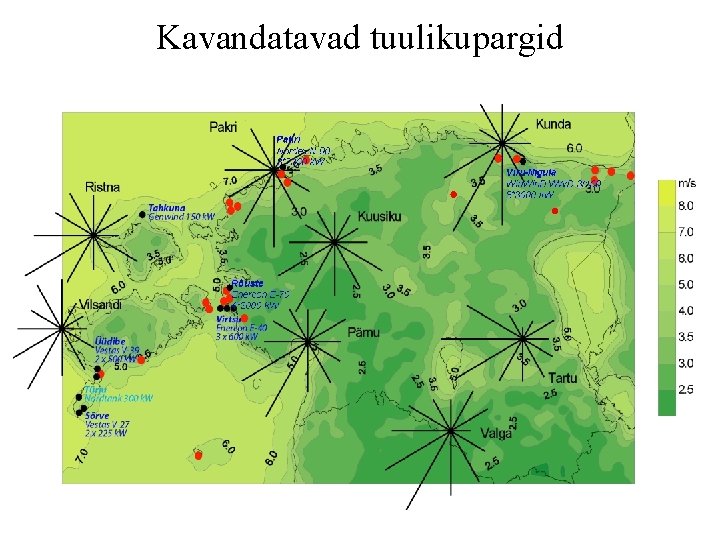 Kavandatavad tuulikupargid 