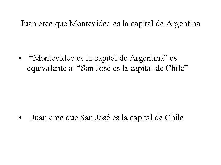 Juan cree que Montevideo es la capital de Argentina • “Montevideo es la capital