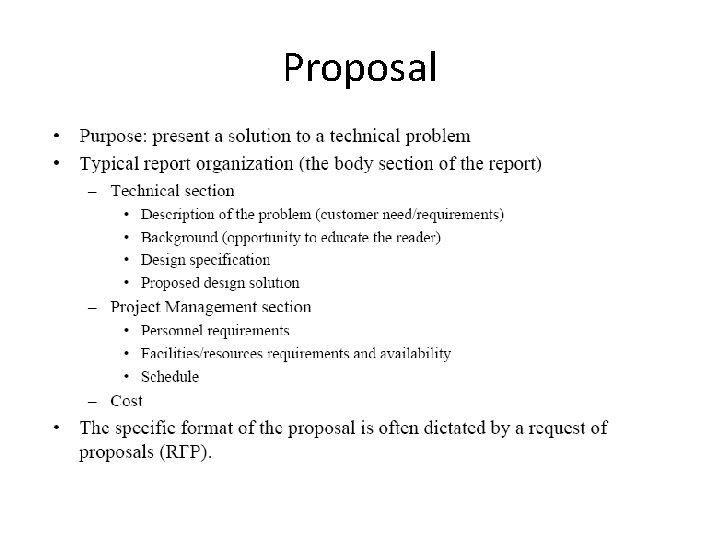 Proposal 