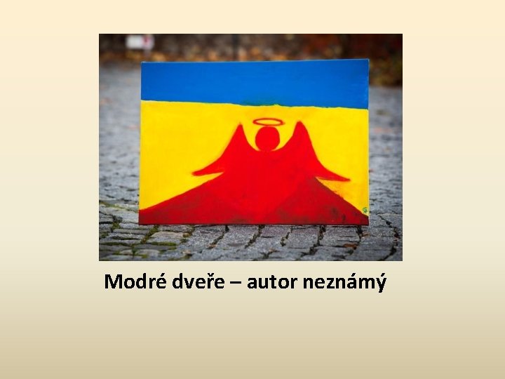 Modré dveře – autor neznámý 