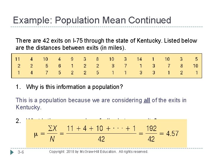 Population Meaning In Math Describing Data Numerical Measures Chapter 3 3 1