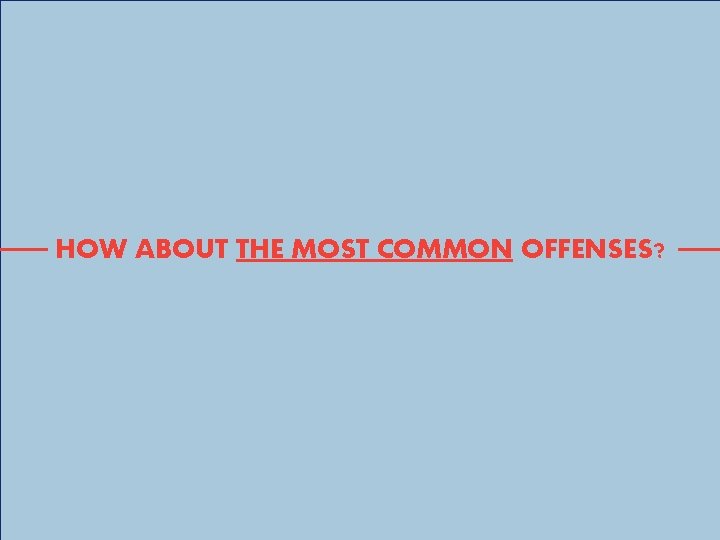 Common Election Prosecutions HOW ABOUT THE MOST COMMON OFFENSES? Overview Mail Ballot Vote Harvesting