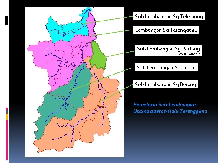 Sub Lembangan Sg Telemong Lembangan Sg Terengganu Sub Lembangan Sg Pertang JPS@KOMUNITI Sub Lembangan