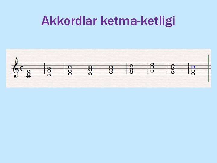 Akkordlar ketma-ketligi 