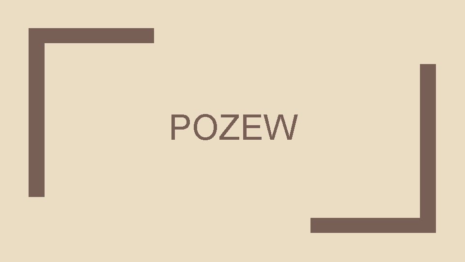 POZEW 