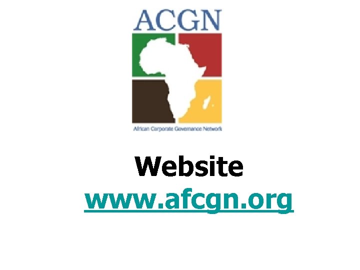 Website www. afcgn. org 