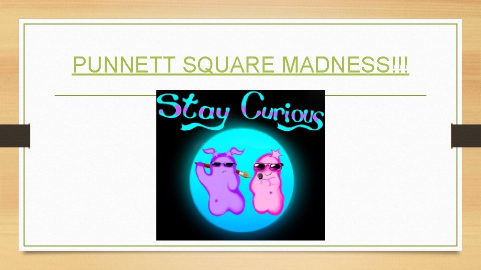 PUNNETT SQUARE MADNESS!!! 