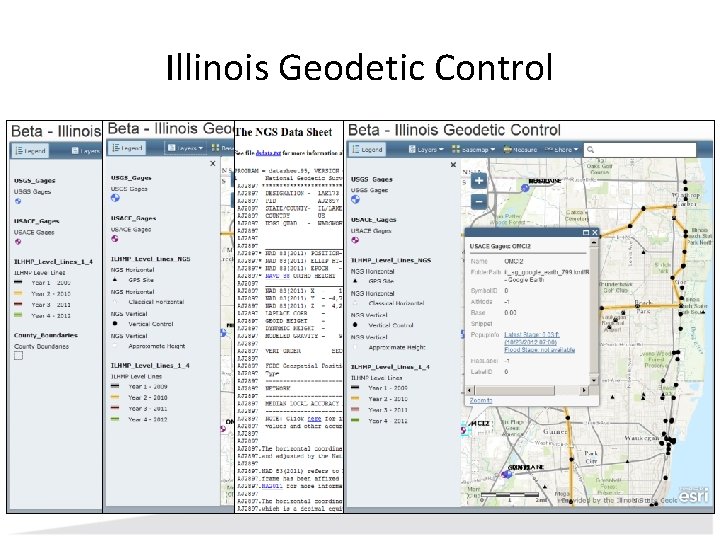 Illinois Geodetic Control Illinois Geodetic Control