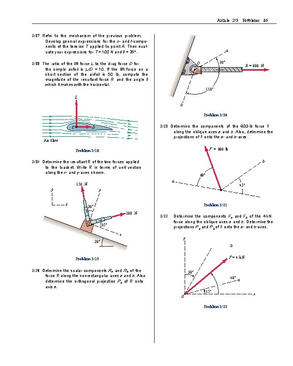 Article 2/3 Problems 35 2/17 Refer to the mechanism of the previous problem. Develop Article 2/3 Problems 35 2/17 Refer to the mechanism of the previous problem. Develop