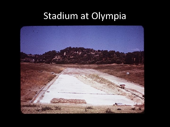 Stadium at Olympia 