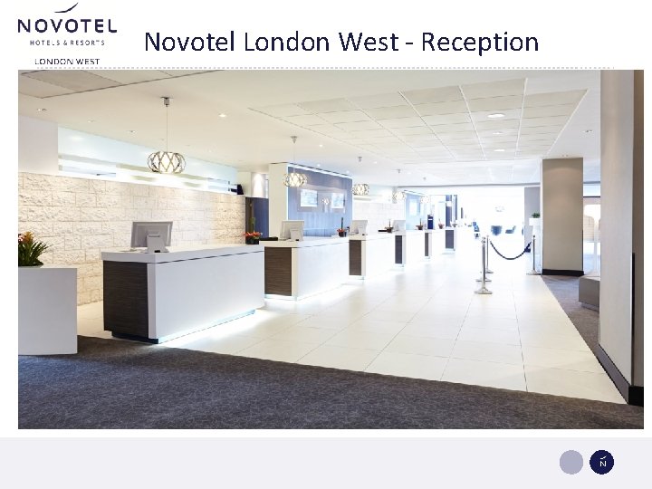 Novotel London West - Reception Sales Actions 