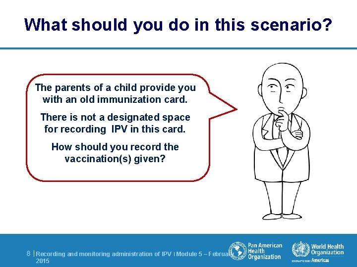 What should you do in this scenario? The parents of a child provide you