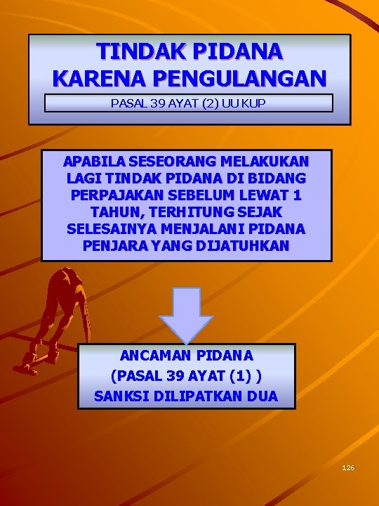 TINDAK PIDANA KARENA PENGULANGAN PASAL 39 AYAT (2) UU KUP APABILA SESEORANG MELAKUKAN LAGI