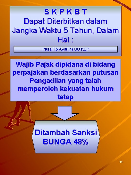 S K P K B T Dapat Diterbitkan dalam Jangka Waktu 5 Tahun, Dalam