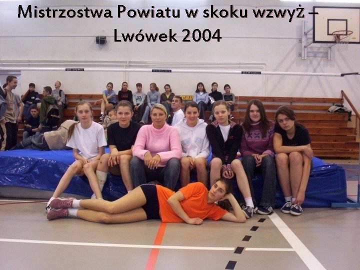 Mistrzostwa Powiatu w skoku wzwyż – Lwówek 2004 