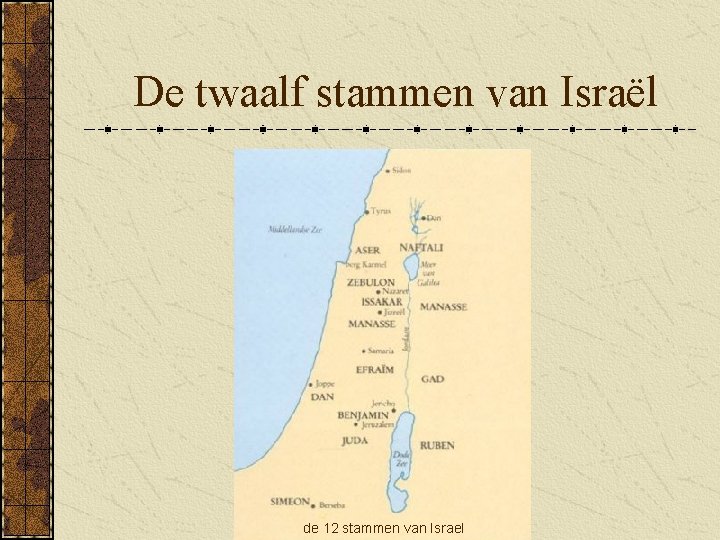 De twaalf stammen van Israël de 12 stammen van Israel 