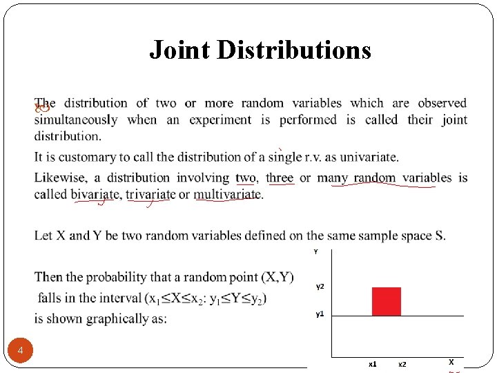 Joint Distributions 4 