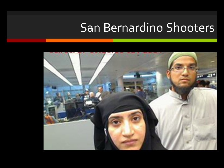 San Bernardino Shooters 