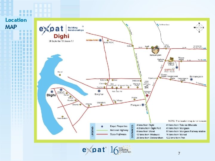 Location MAP 7 Location MAP 7
