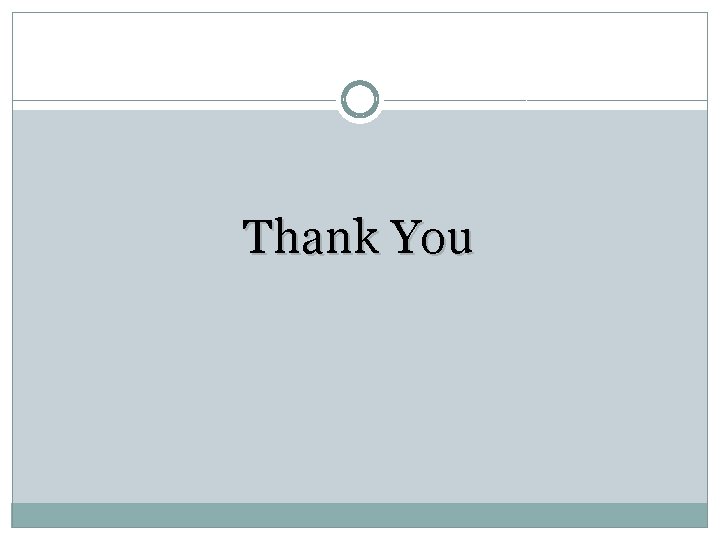 Thank You 