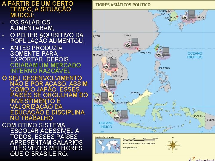 A PARTIR DE UM CERTO TEMPO, A SITUAÇÃO MUDOU: - OS SALÁRIOS AUMENTARAM, - A PARTIR DE UM CERTO TEMPO, A SITUAÇÃO MUDOU: - OS SALÁRIOS AUMENTARAM, -