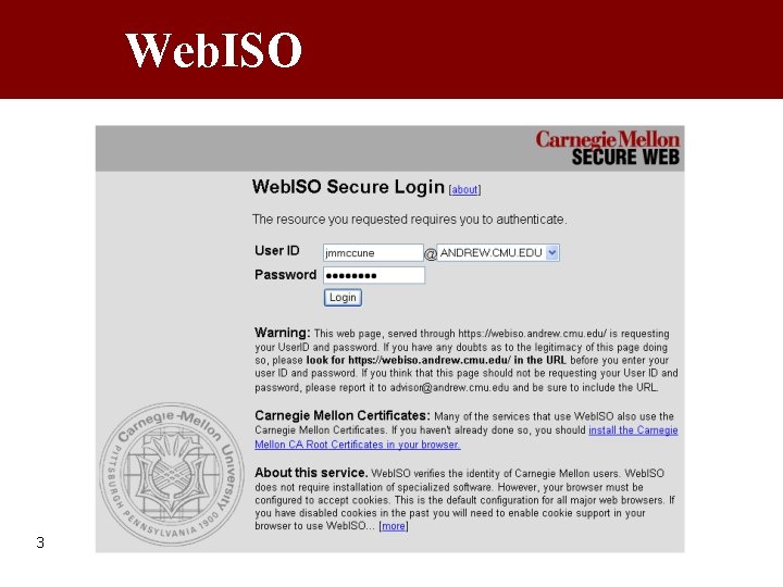 Web. ISO 3 