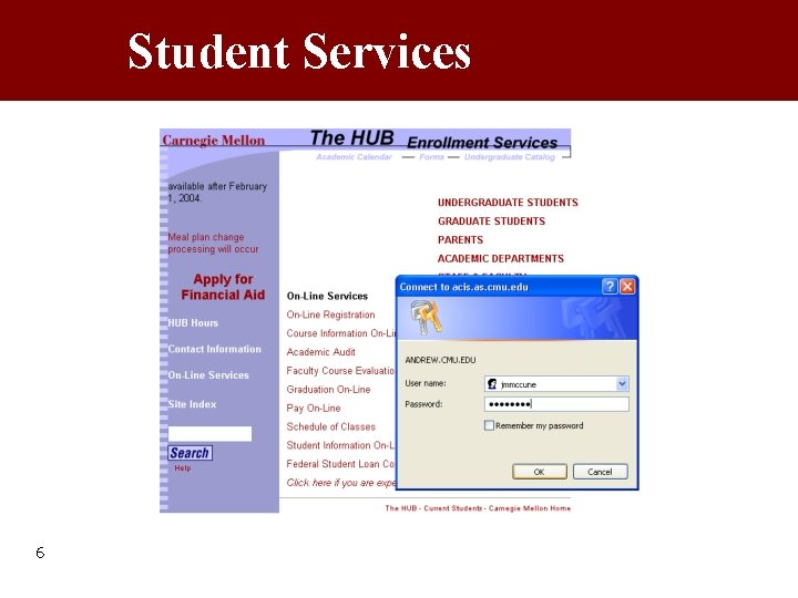 Student Services 6 