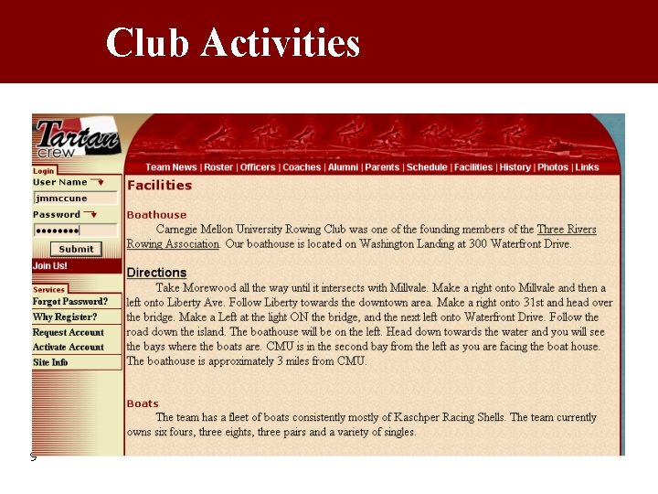 Club Activities 9 