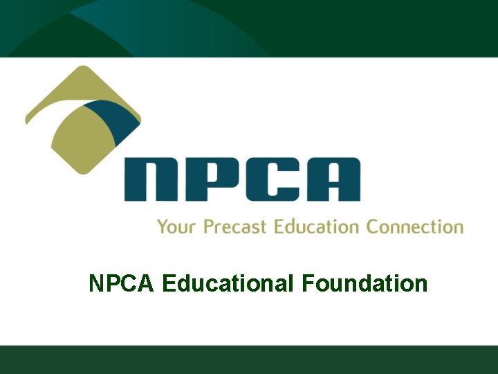 NPCA Educational Foundation 