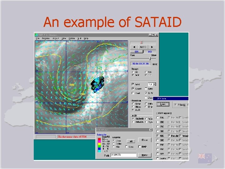 An example of SATAID 