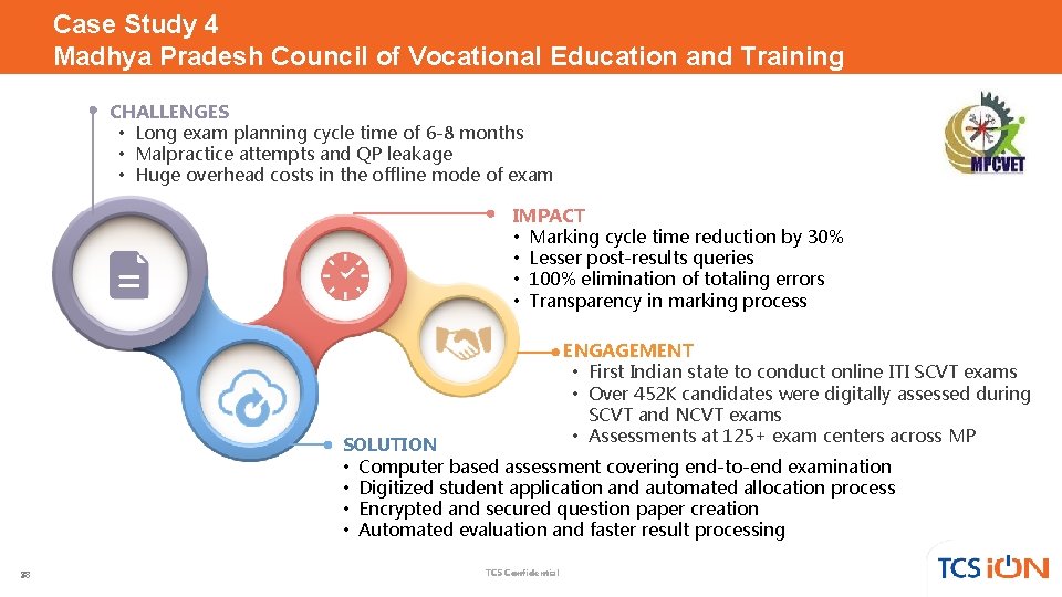 Case Study 4 Madhya Pradesh Council of Vocational Education and Training CHALLENGES • Long Case Study 4 Madhya Pradesh Council of Vocational Education and Training CHALLENGES • Long