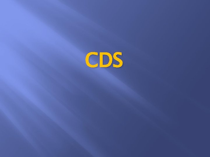 CDS 