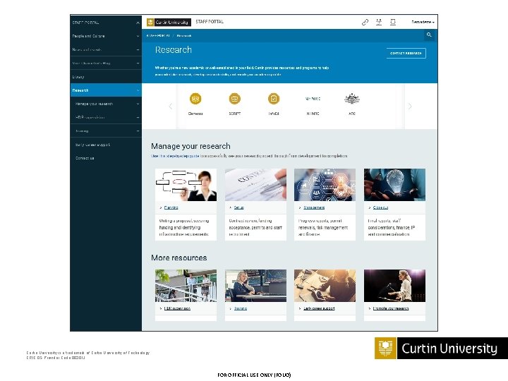 Curtin University is a trademark of Curtin University of Technology CRICOS Provider Code 00301