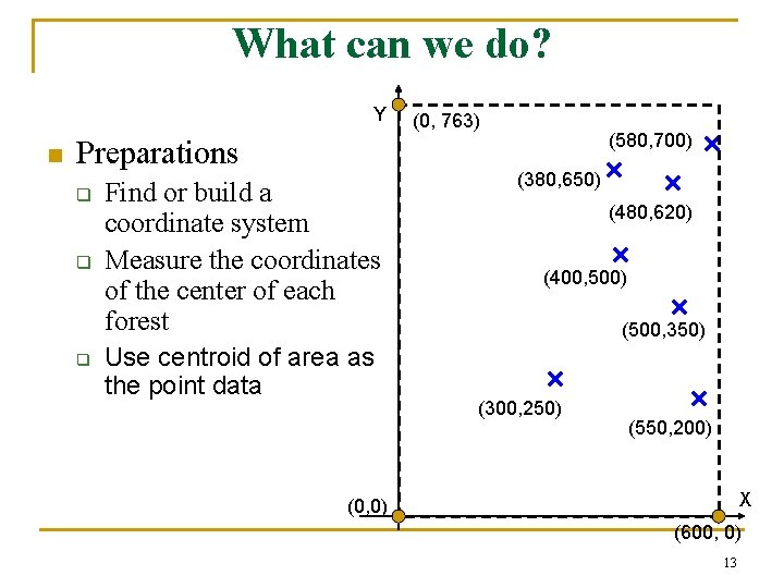 What can we do? Y n Preparations q q q Find or build a What can we do? Y n Preparations q q q Find or build a