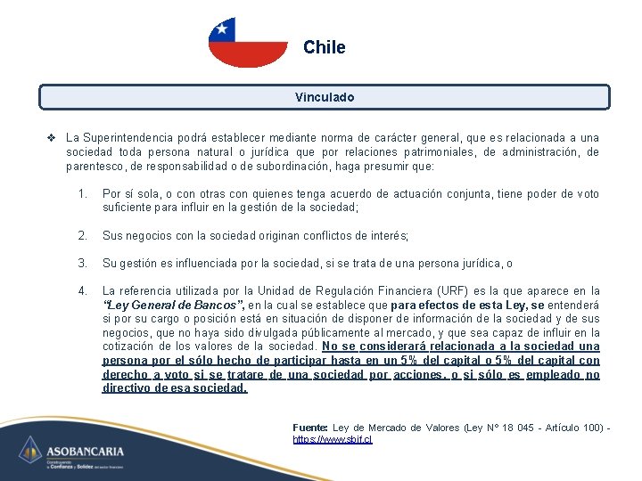 Chile Vinculado v La Superintendencia podrá establecer mediante norma de carácter general, que es Chile Vinculado v La Superintendencia podrá establecer mediante norma de carácter general, que es
