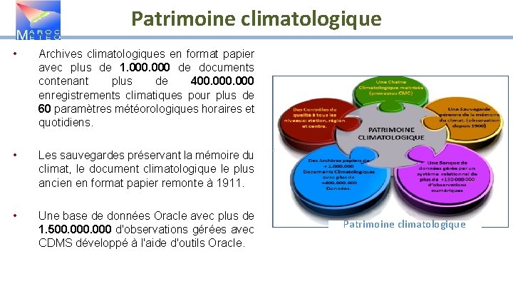 Patrimoine climatologique • Archives climatologiques en format papier avec plus de 1. 000 de