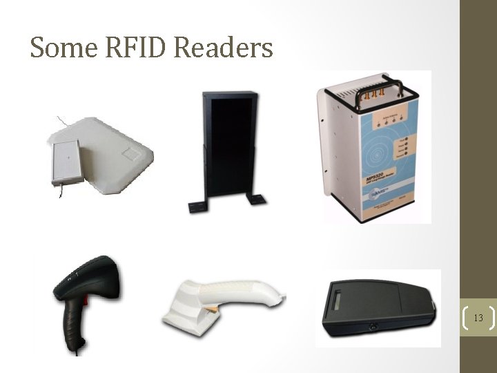 Some RFID Readers 13 Some RFID Readers 13