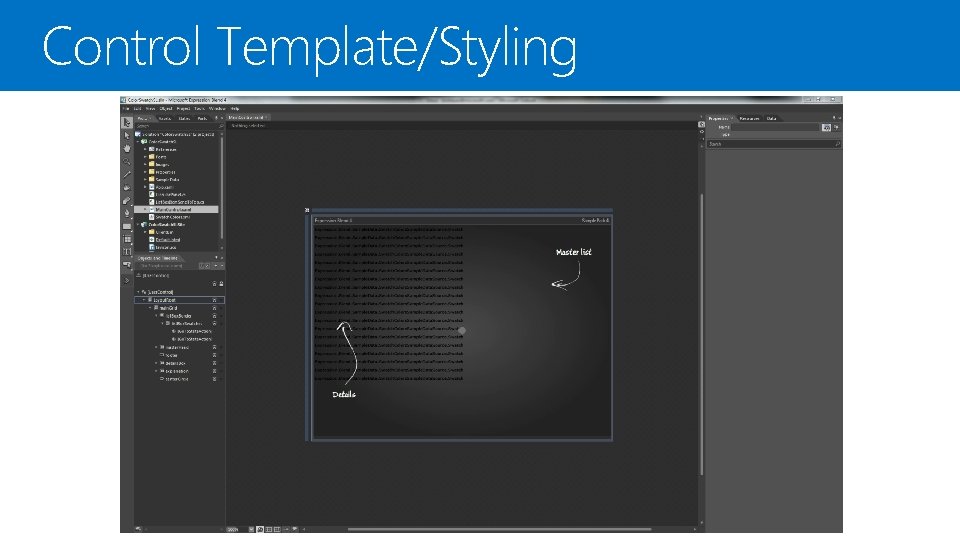 Control Template/Styling 