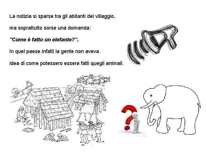 La notizia si sparse tra gli abitanti del villaggio, ma soprattutto sorse una domanda: