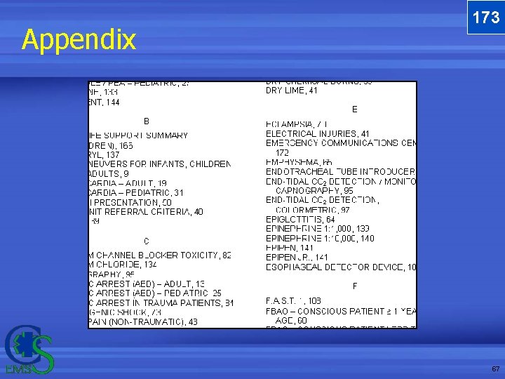 Appendix 173 67 Appendix 173 67