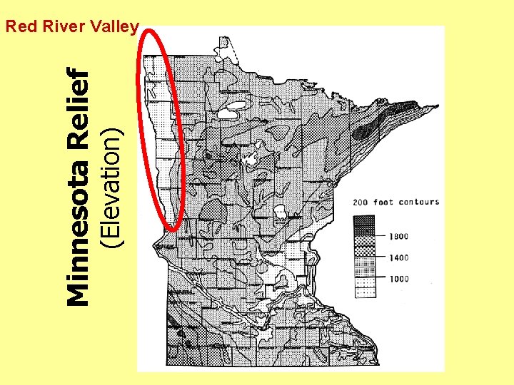 (Elevation) Minnesota Relief Red River Valley 