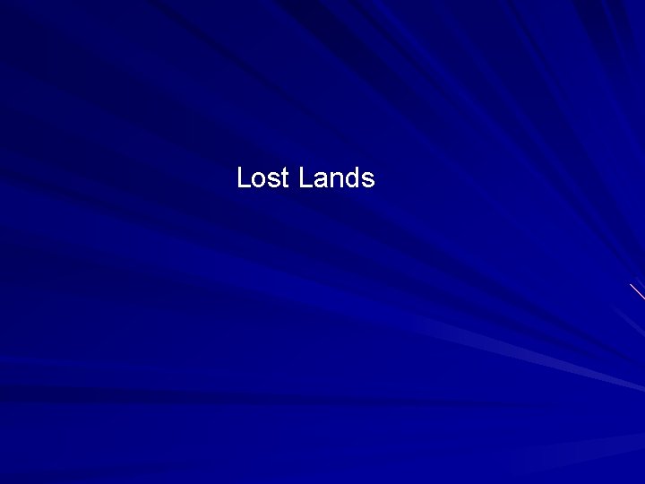 Lost Lands 