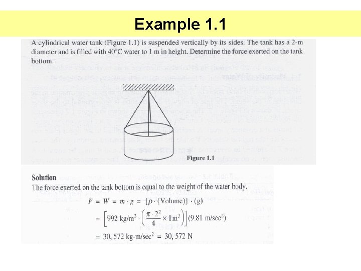 Example 1. 1 