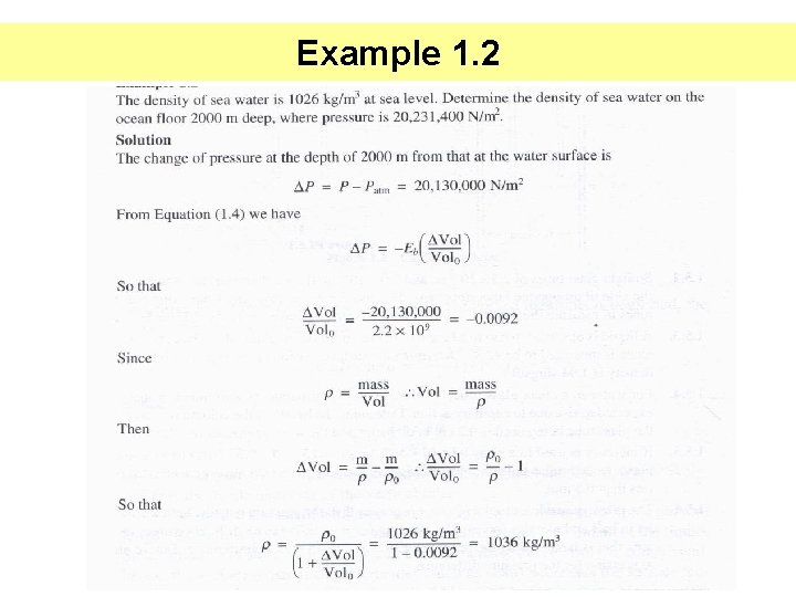 Example 1. 2 