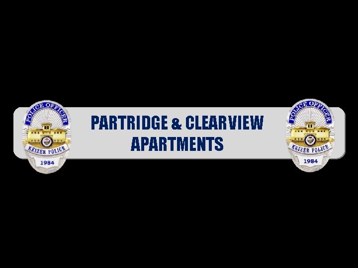 PARTRIDGE & CLEARVIEW APARTMENTS 